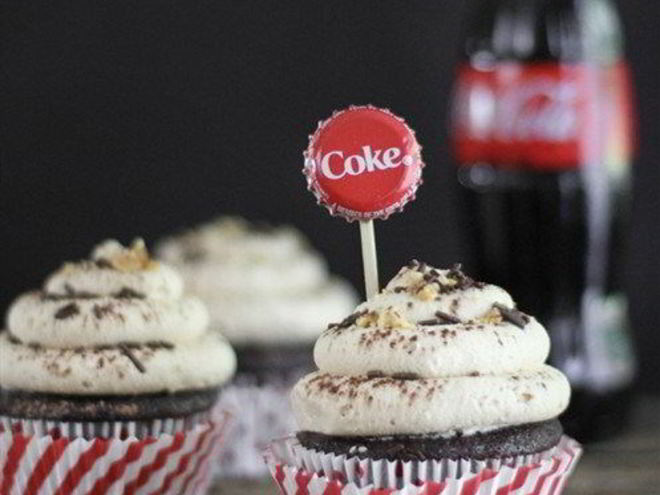 Рецепт капкейков с кока-колой