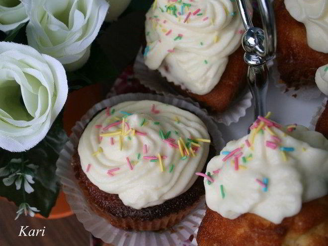 Рецепт карамельных капкейков