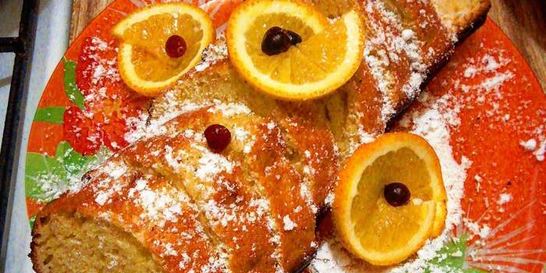 Кекс Апельсиновая ваниль с ромом