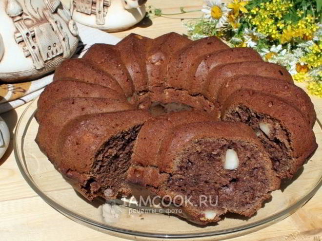 Рецепт кекса из кабачка