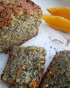 Кекс Маковый апельсин на манной крупе
