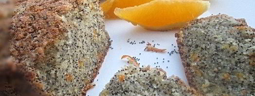 кекс маковый апельсин на манной крупе. Шаг 10