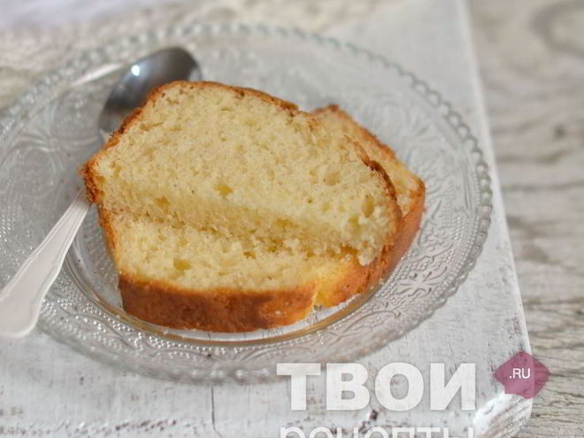 Рецепт кекса на сливках