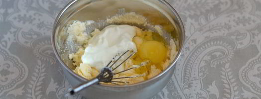 кекс на сливках. Шаг 2