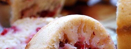 кекс с брусникой и овсяными хлопьями. Шаг 6