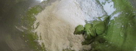 кекс с чаем матча. Шаг 12