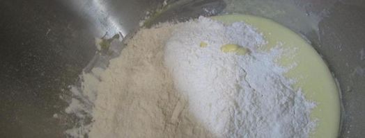 кекс с чаем матча. Шаг 3