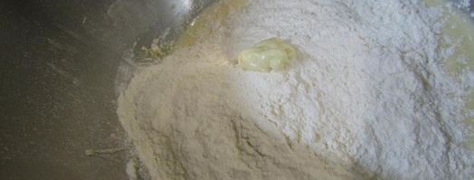 кекс с чаем матча. Шаг 5