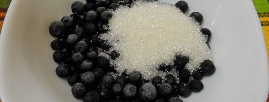 кекс с черникой. Шаг 4