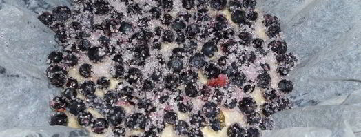 кекс с черникой. Шаг 5