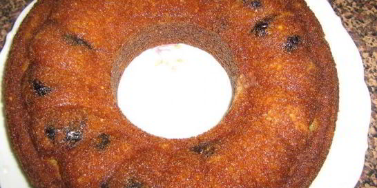 Кекс с черносливом и грецким орехом Браслет