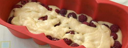 кекс с ежевикой и малиной. Шаг 4