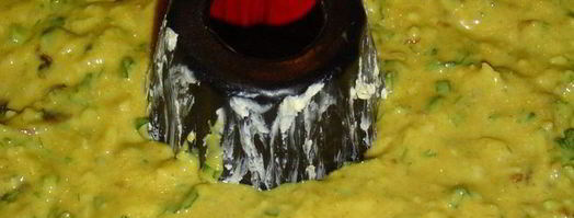 кекс с грибами, сыром и кедровыми орешками. Шаг 6