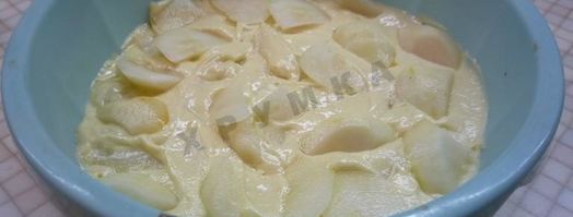 кекс с грушей большой. Шаг 5