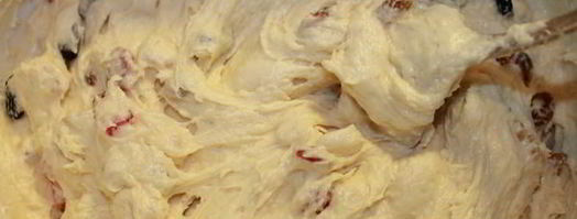 кекс с изюмом и цукатами. Шаг 5