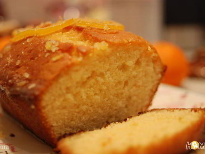 Рецепт кекса с лимонной глазурью