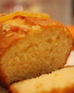 Кекс с лимонной глазурью