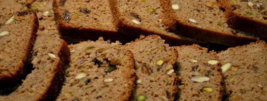 кекс с семенами и орехами. Шаг 4