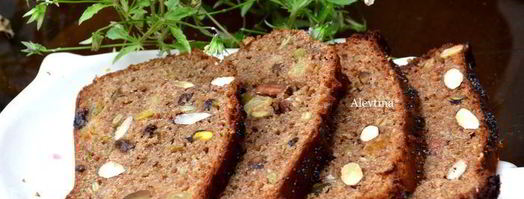 кекс с семенами и орехами. Шаг 5