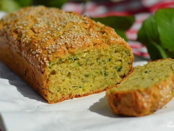 Рецепт кекса с цуккини