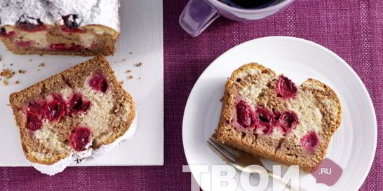 Кекс с вишней