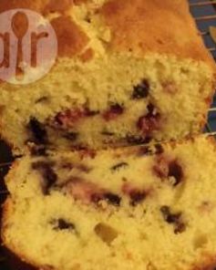 Кекс с ягодами