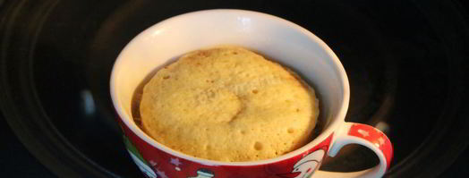 кекс в кружке за минуту в микроволновке. Шаг 8