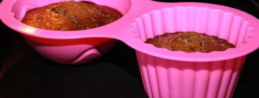 кекс вишня-кэроб. Шаг 13