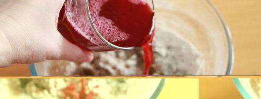 кекс вишня-кэроб. Шаг 8