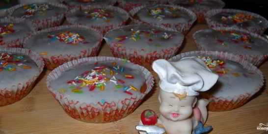 Кексики с медом