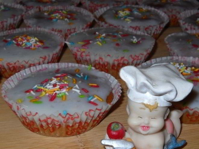 Рецепт кексиков с медом