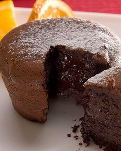 Кексики с шоколадом внутри