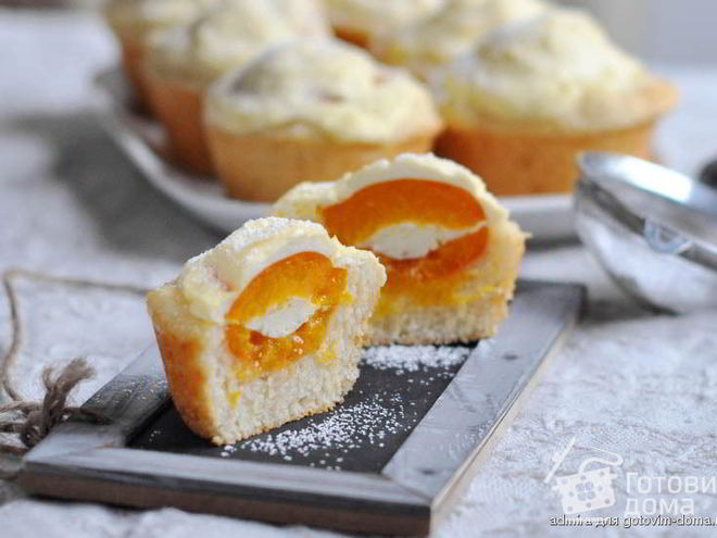 Рецепт кексов абрикосовый поцелуй