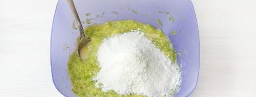 кексы из кабачков с колбасой. Шаг 9