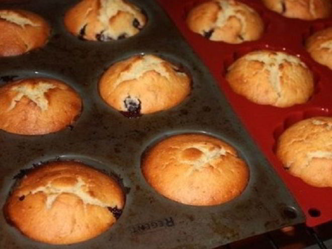 Рецепт кексов с манкой