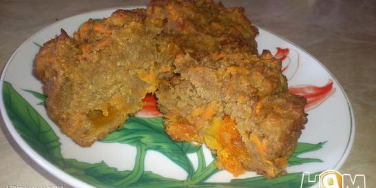 Кексы с морковью Постные