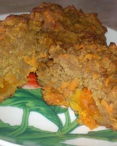 Кексы с морковью Постные