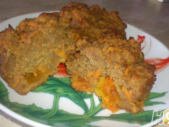 Рецепт кексов с морковью постные