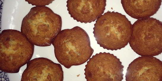 Кексы с орехами