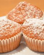 Кексы с вишней