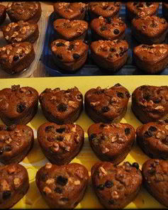 Кексы с вишневым соком