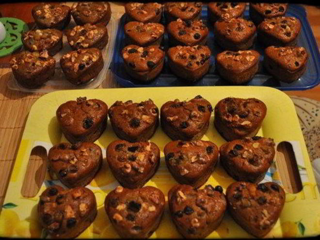 Рецепт кексов с вишневым соком