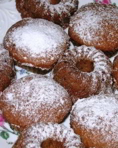 Кексы с яблоками