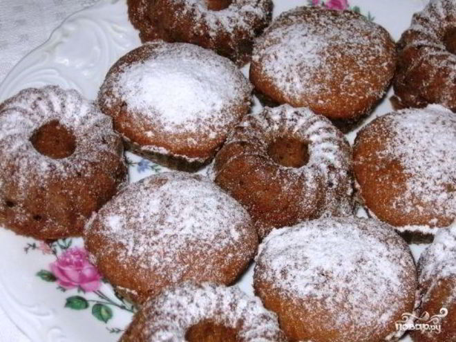 Рецепт кексов с яблоками