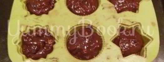 кексы все в шоколаде. Шаг 8