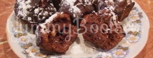 кексы все в шоколаде. Шаг 9