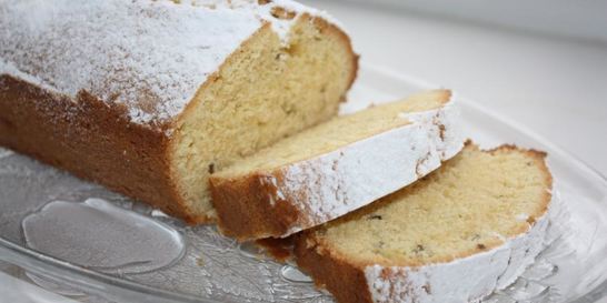 Лавандовый кекс