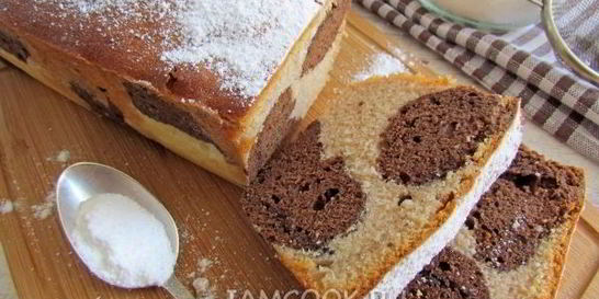 Леопардовый кекс