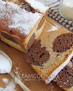 Леопардовый кекс