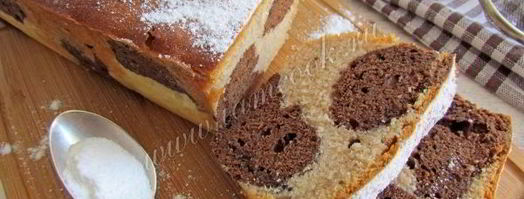 леопардовый кекс. Шаг 11